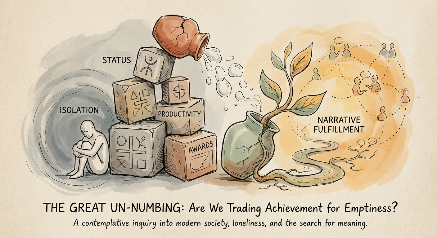 The Great Un-Numbing: Are We Trading Achievement for Emptiness?