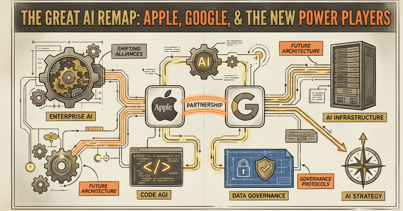 The Great AI Remap: Apple, Google, & the New Power Players