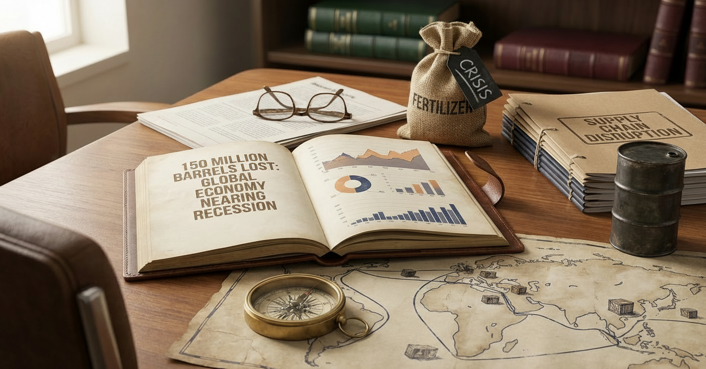 150 Million Barrels Lost: Global Economy Nearing Recession